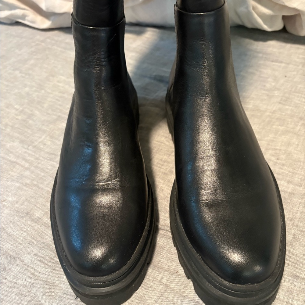 Madewell Poppy Lugsole Tall Boots *Extended Calf* - Picture 8 of 11